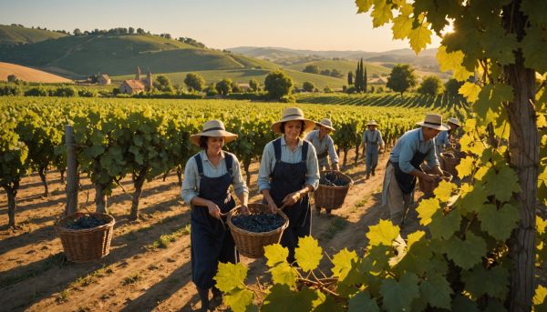 Domaines écoresponsables et vendanges manuelles respectueuses