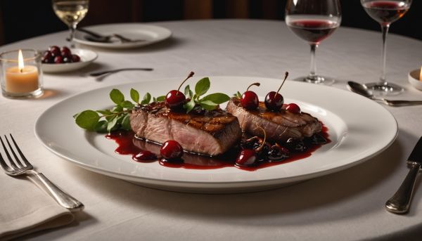 Quel vin rouge servir avec un magret de canard aux cerises ?